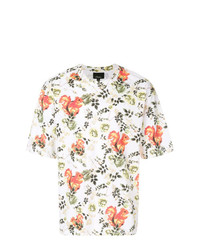 T-shirt girocollo a fiori bianca di 3.1 Phillip Lim