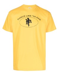T-shirt girocollo a fiori gialla di The Salvages