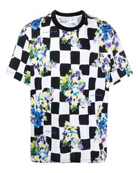 T-shirt girocollo a fiori multicolore di Off-White