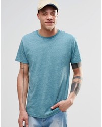 T-shirt girocollo a righe orizzontali acqua di Cheap Monday