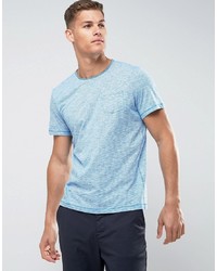 T-shirt girocollo a righe orizzontali azzurra di Tom Tailor