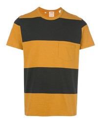 T-shirt girocollo a righe orizzontali gialla di Levi's Vintage Clothing