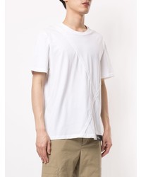 T-shirt girocollo a rombi bianca di 3.1 Phillip Lim