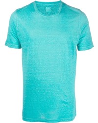 T-shirt girocollo acqua di 120% Lino