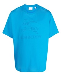 T-shirt girocollo acqua di Burberry