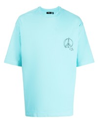 T-shirt girocollo acqua di FIVE CM