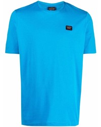 T-shirt girocollo acqua di Paul & Shark