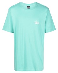T-shirt girocollo acqua di Stussy