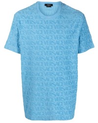 T-shirt girocollo acqua di Versace