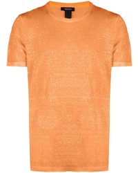 T-shirt girocollo arancione di Avant Toi