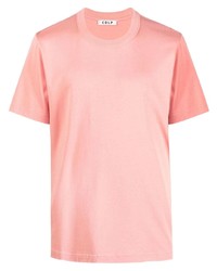 T-shirt girocollo arancione di CDLP