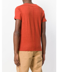 T-shirt girocollo arancione di Homecore