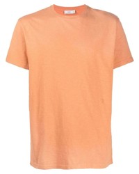T-shirt girocollo arancione di Closed