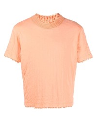 T-shirt girocollo arancione di Craig Green