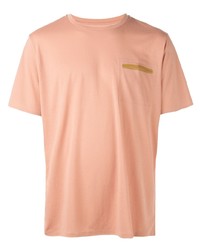 T-shirt girocollo arancione di Descente Allterrain