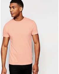 T-shirt girocollo arancione di French Connection