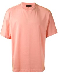 T-shirt girocollo arancione di Joseph