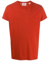 T-shirt girocollo arancione di Levi's Vintage Clothing