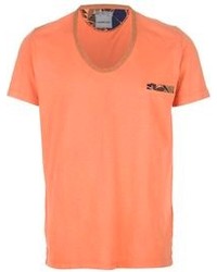 T-shirt girocollo arancione di Master Coat