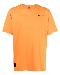 T-shirt girocollo arancione di McQ