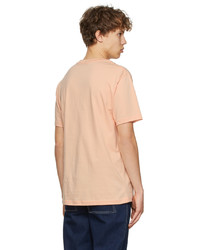 T-shirt girocollo arancione di Dime