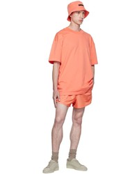 T-shirt girocollo arancione di Essentials