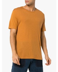 T-shirt girocollo arancione di Lot78