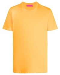 T-shirt girocollo arancione di The Elder Statesman
