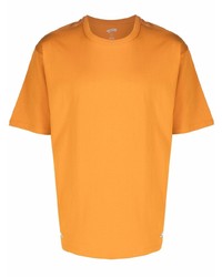 T-shirt girocollo arancione di Vans