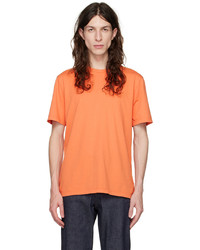 T-shirt girocollo arancione di Vince