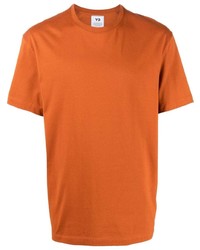 T-shirt girocollo arancione di Y-3