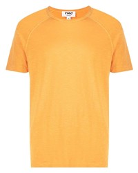 T-shirt girocollo arancione di YMC