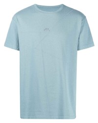 T-shirt girocollo azzurra di A-Cold-Wall*
