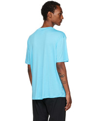 T-shirt girocollo azzurra di UNNA