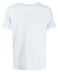 T-shirt girocollo azzurra di Bluemint