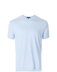 T-shirt girocollo azzurra di Comme Des Garcons Homme Plus