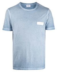 T-shirt girocollo azzurra di Dondup