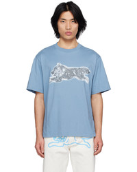 T-shirt girocollo azzurra di Icecream