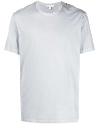 T-shirt girocollo azzurra di James Perse