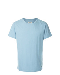 T-shirt girocollo azzurra di Kent & Curwen