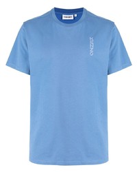 T-shirt girocollo azzurra di Kenzo