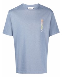 T-shirt girocollo azzurra di Kenzo