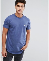 T-shirt girocollo azzurra di Le Breve