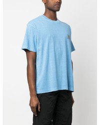 T-shirt girocollo azzurra di Carhartt WIP