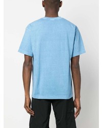 T-shirt girocollo azzurra di Carhartt WIP