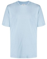 T-shirt girocollo azzurra di Man On The Boon.