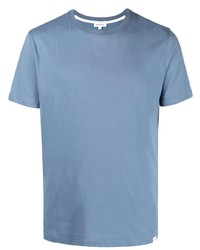 T-shirt girocollo azzurra di Norse Projects