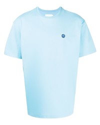 T-shirt girocollo azzurra di Off Duty