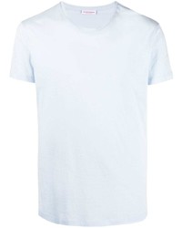 T-shirt girocollo azzurra di Orlebar Brown