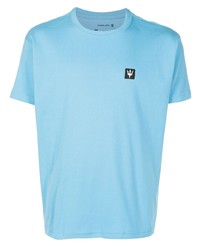 T-shirt girocollo azzurra di OSKLEN